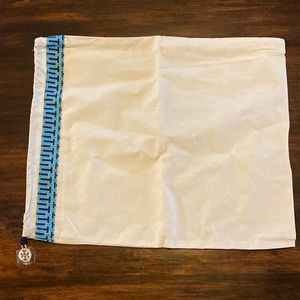 Tory Burch Drawstring Pouch.